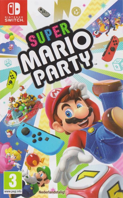 Front Cover for Super Mario Party (Nintendo Switch)