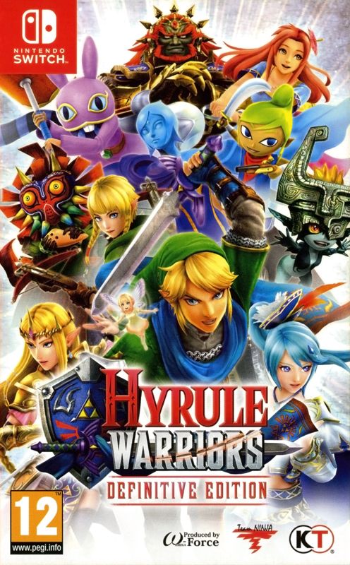 Front Cover for Hyrule Warriors: Definitive Edition (Nintendo Switch)