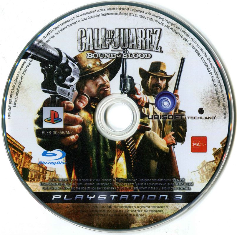 Call of Juarez: Bound in Blood cover or packaging material - MobyGames