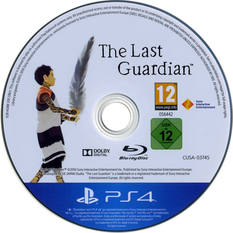 Media for The Last Guardian (PlayStation 4)