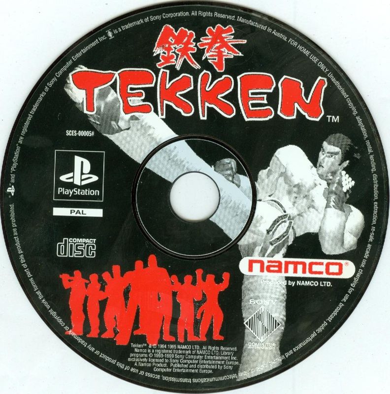 Media for Tekken (PlayStation) (Value Series release)