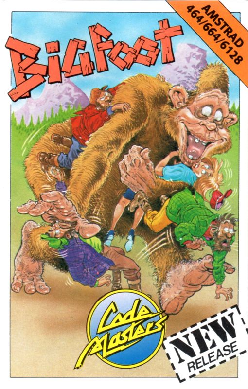 Front Cover for Bigfoot (Amstrad CPC)