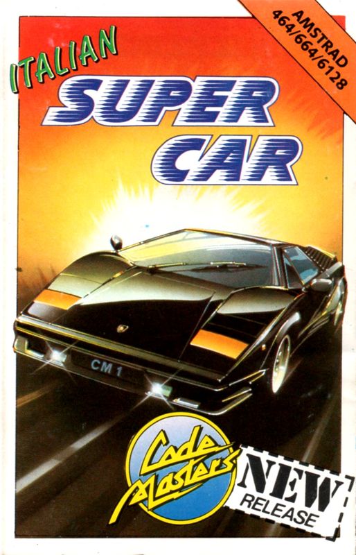 Front Cover for Italian Supercar (Amstrad CPC)