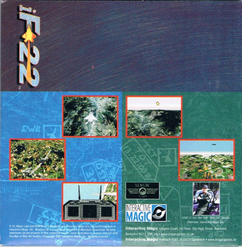 Other for iF-22 (Windows): CD Sleeve - Back