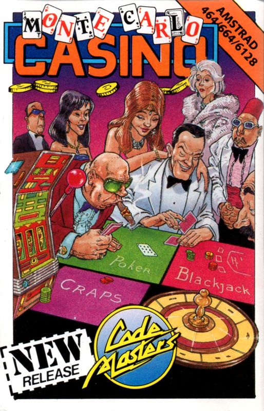 Front Cover for Monte Carlo Casino (Amstrad CPC)