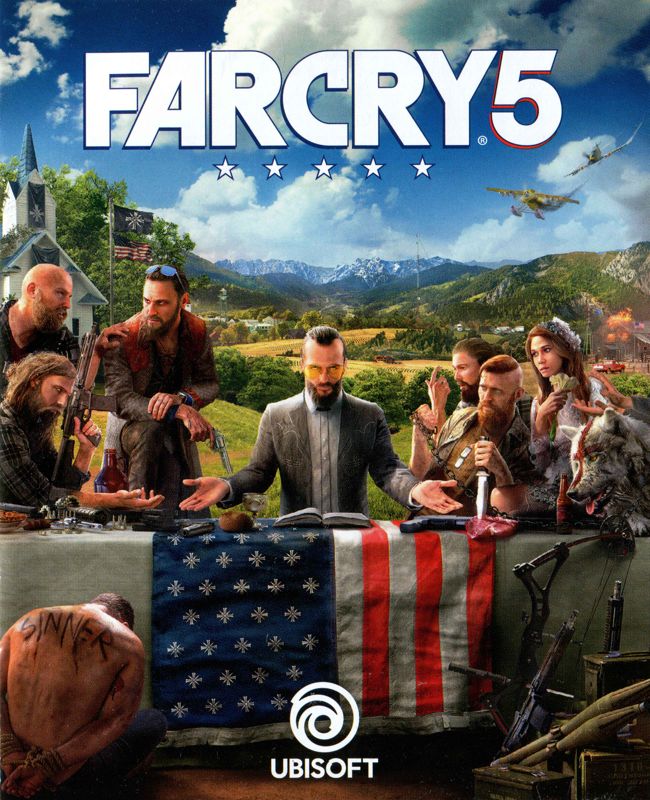 Manual for Far Cry 5 (PlayStation 4): Front