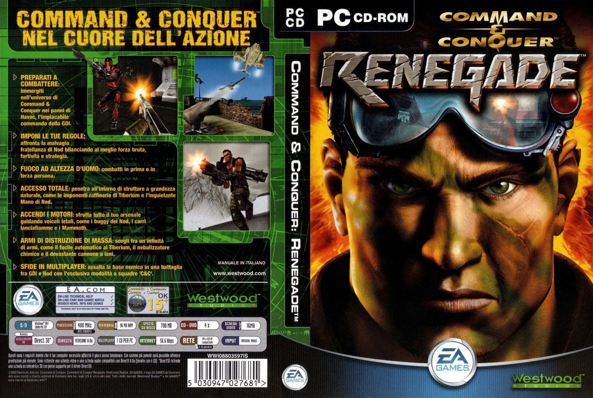 Full Cover for Command & Conquer: Renegade (Windows)