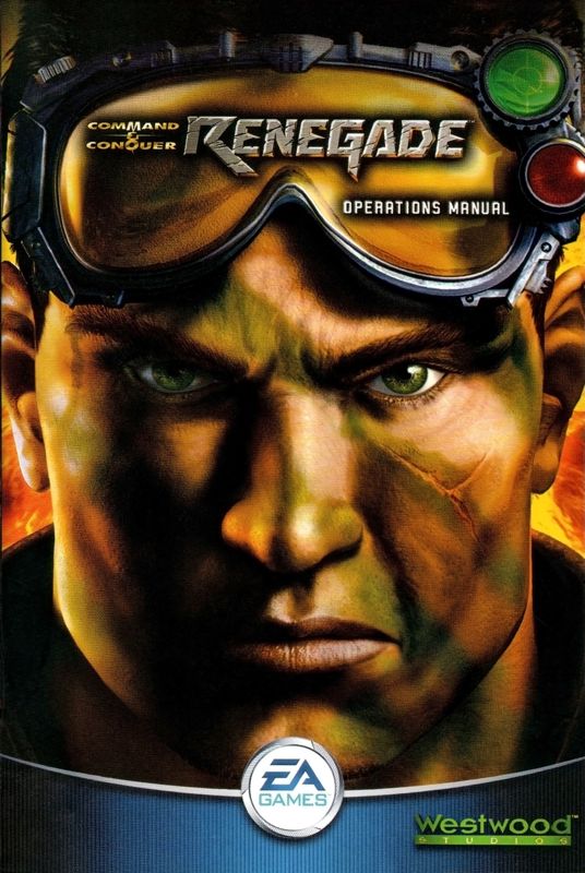 Manual for Command & Conquer: Renegade (Windows): Front