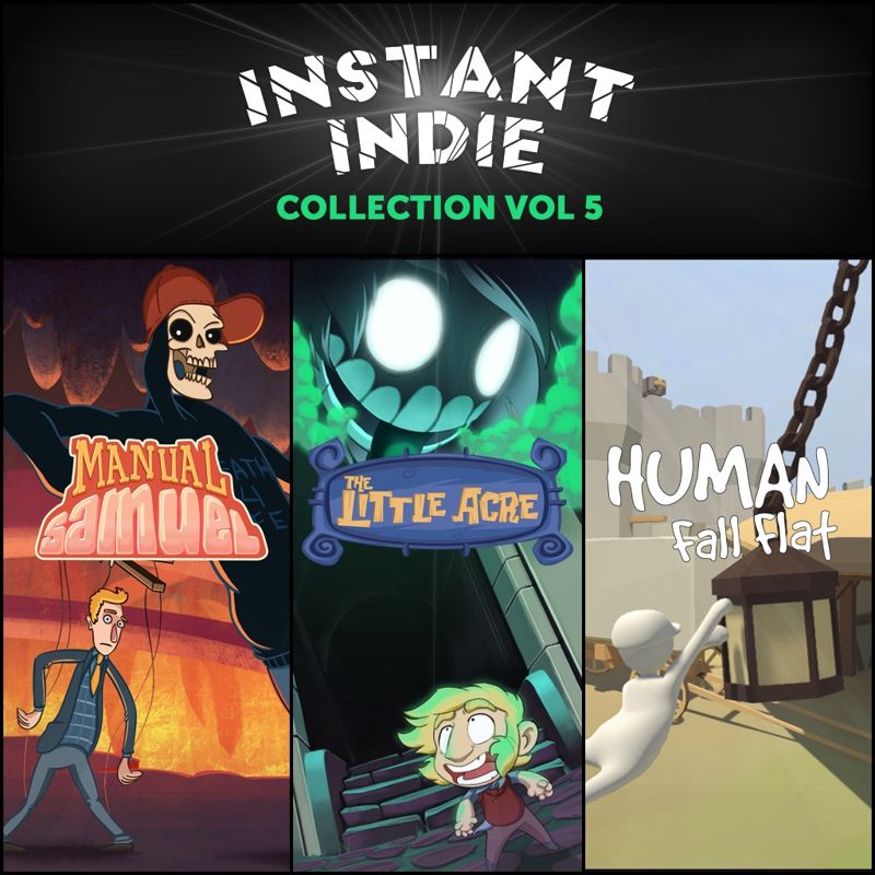 Front Cover for Instant Indie Collection: Vol. 5 (PlayStation 4) (download release)