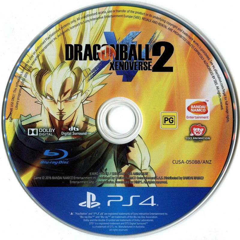 Media for Dragon Ball: Xenoverse 2 (PlayStation 4)