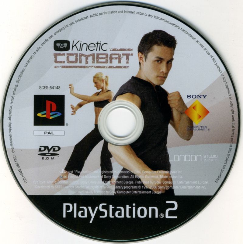 EyeToy: Kinetic Combat cover or packaging material - MobyGames