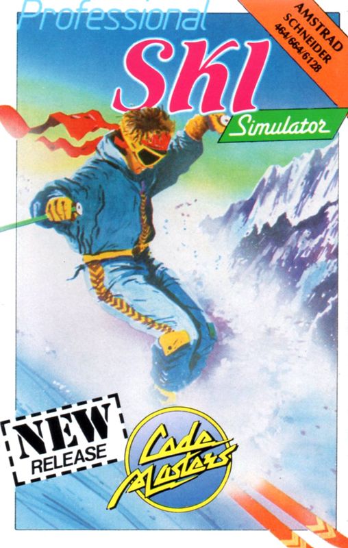 Front Cover for Professional Ski Simulator (Amstrad CPC)