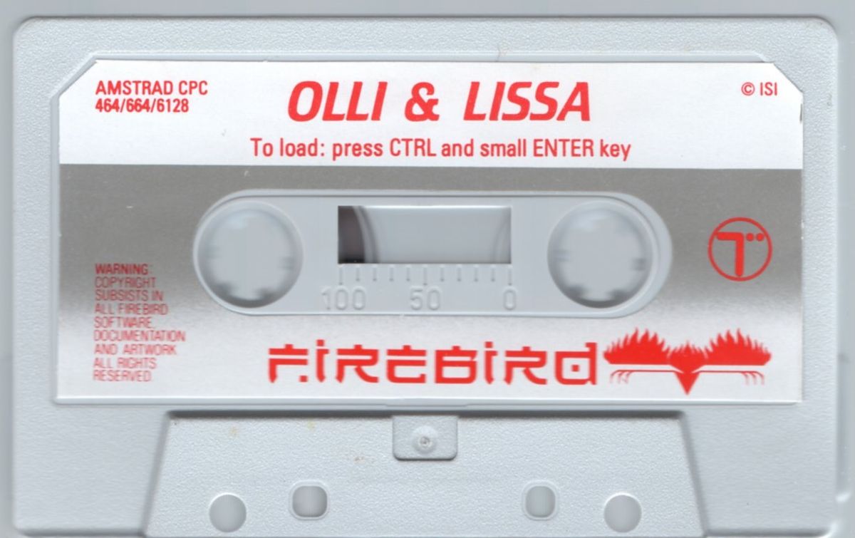 Media for Olli & Lissa: The Ghost of Shilmore Castle (Amstrad CPC)