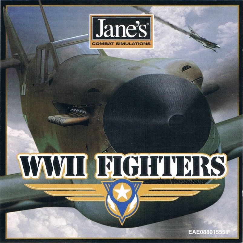 Other for Jane's Combat Simulations: WWII Fighters (Windows): Jewel Case - Front