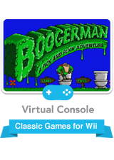 Front Cover for Boogerman: A Pick and Flick Adventure (Wii)