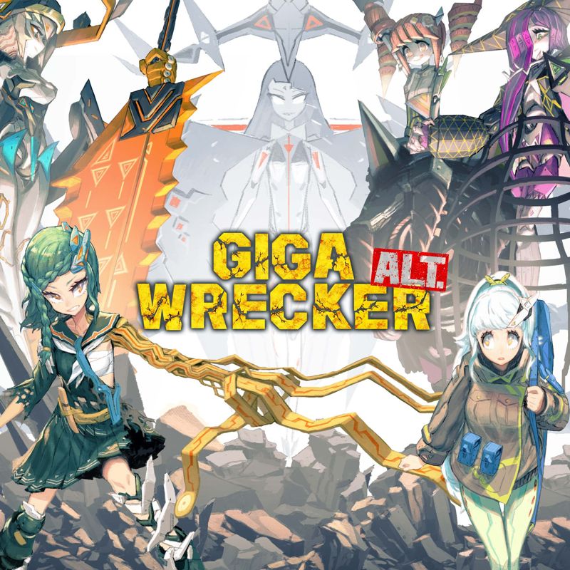 Front Cover for Giga Wrecker Alt. (PlayStation 4) (download release)