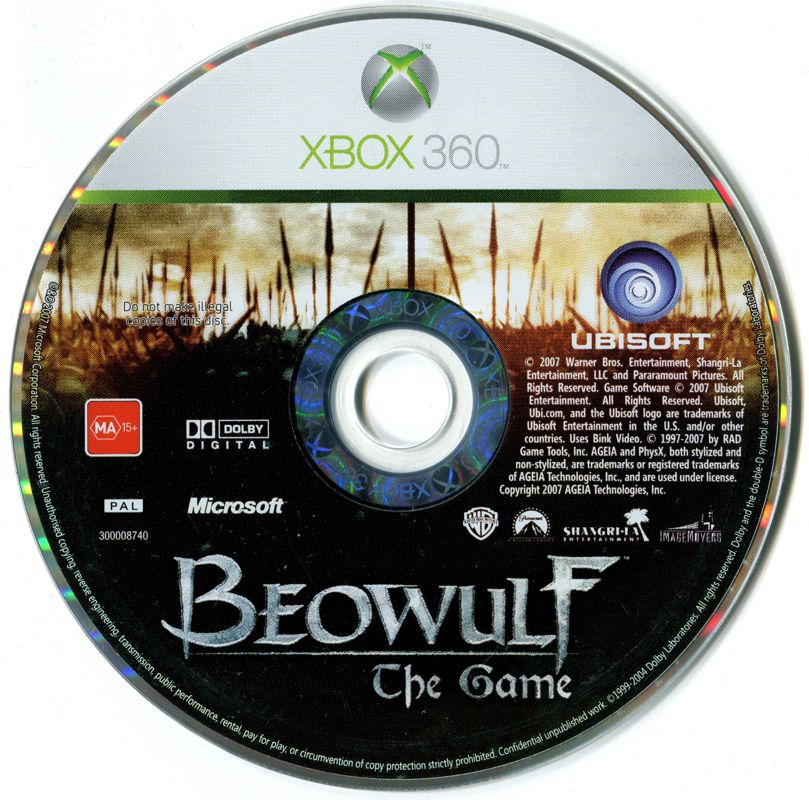Media for Beowulf: The Game (Xbox 360)