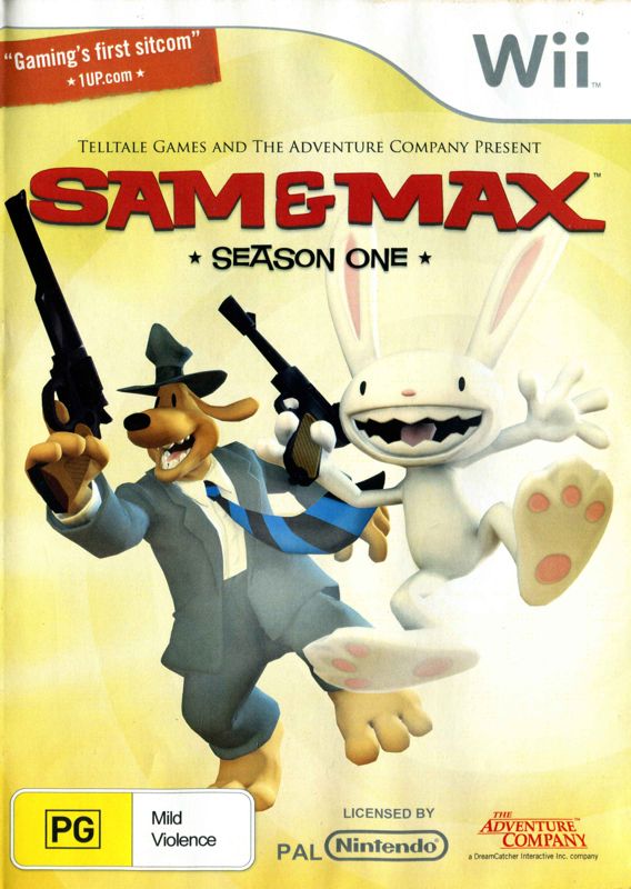 Front Cover for Sam & Max: Season One (Wii)