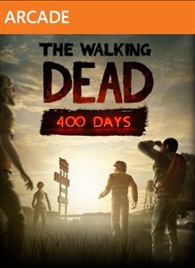 Front Cover for The Walking Dead: 400 Days (Xbox 360)