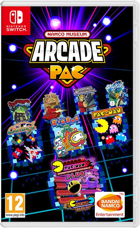 Namco Museum: Arcade Pac cover or packaging material - MobyGames