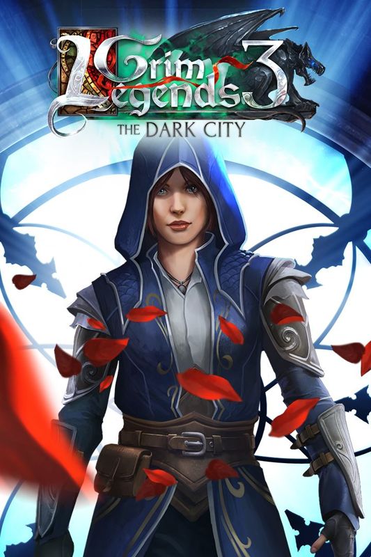 Front Cover for Grim Legends 3: The Dark City (Collector's Edition) (Xbox One) (download release)