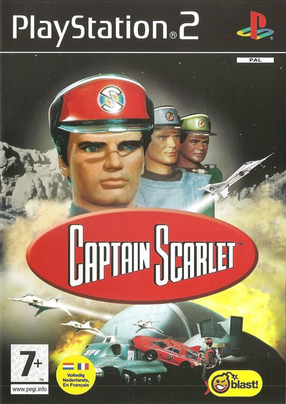 Front Cover for Captain Scarlet (PlayStation 2)