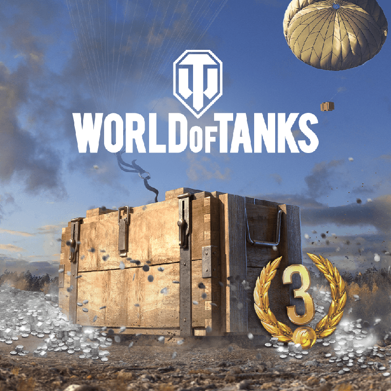 Front Cover for World of Tanks: Mercenaries - Triple Threat (PlayStation 4) (download release)