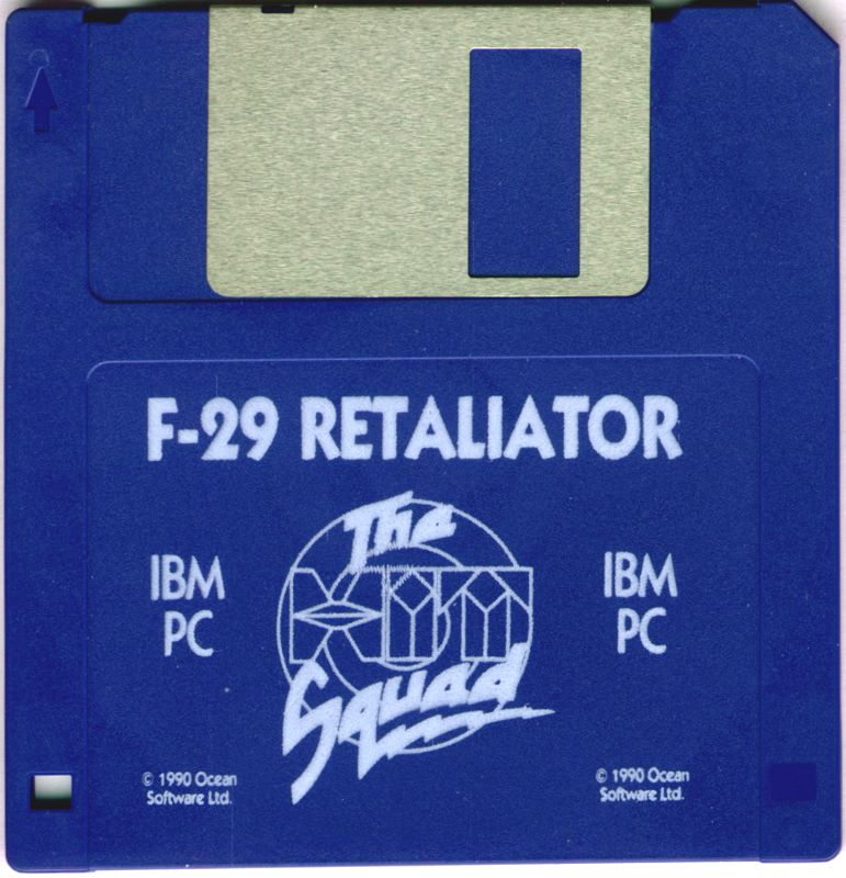 Media for F29 Retaliator (DOS) (Hit Squad 3.5" floppy release)