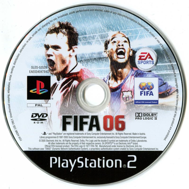 Media for FIFA Soccer 06 (PlayStation 2)