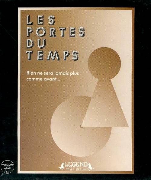Front Cover for Les Portes du Temps (Atari ST)