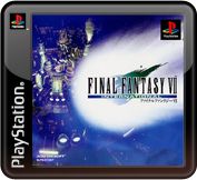 Front Cover for Final Fantasy VII (PS Vita and PSP and PlayStation 3) (Final Fantasy VII International - PSN release)