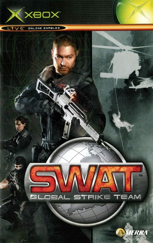 Manual for SWAT: Global Strike Team (Xbox): Front