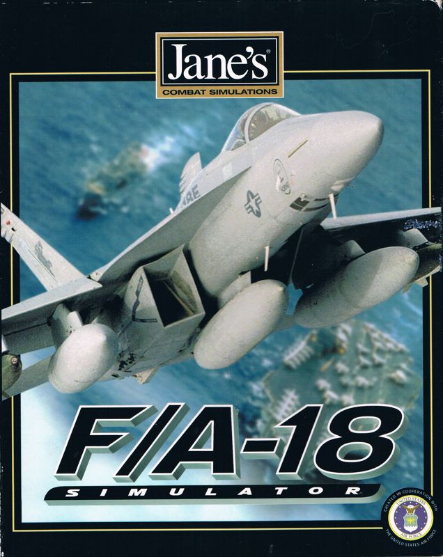 Front Cover for Jane's Combat Simulations: F/A-18 Simulator (Windows)