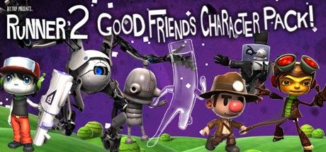 Front Cover for Bit.Trip Presents... Runner 2: Good Friends Character Pack! (Linux and Macintosh and Windows) (Steam release)