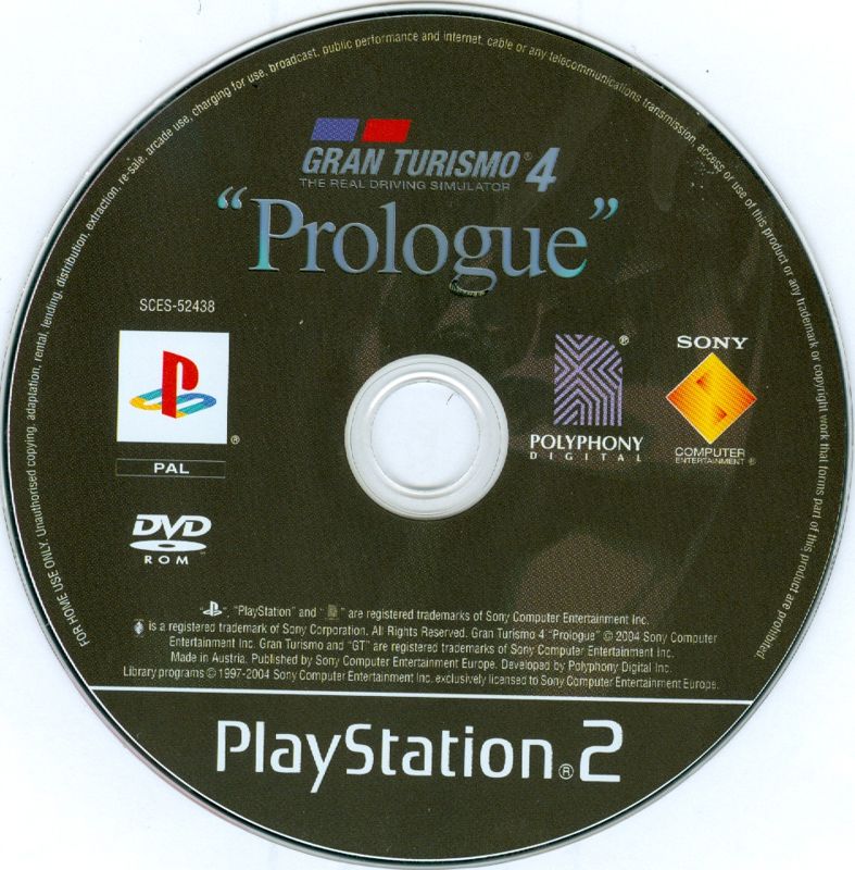 Media for Gran Turismo 4: "Prologue" (PlayStation 2): Game
