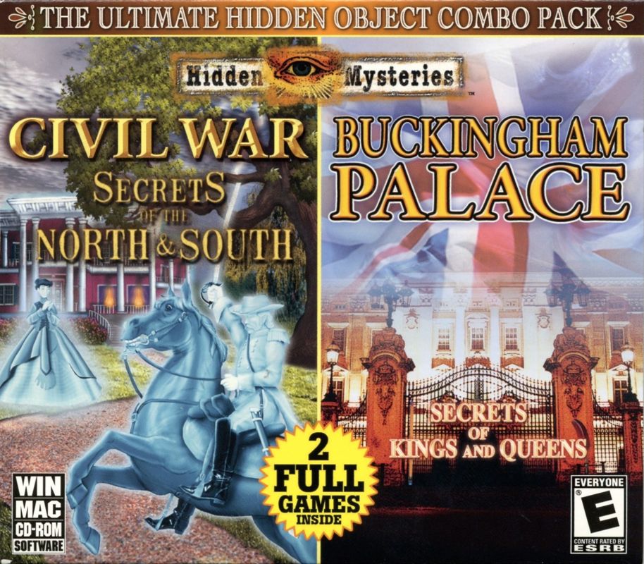 Front Cover for Hidden Mysteries: Civil War - Secrets of the North & South / Buckingham Palace (Macintosh and Windows)