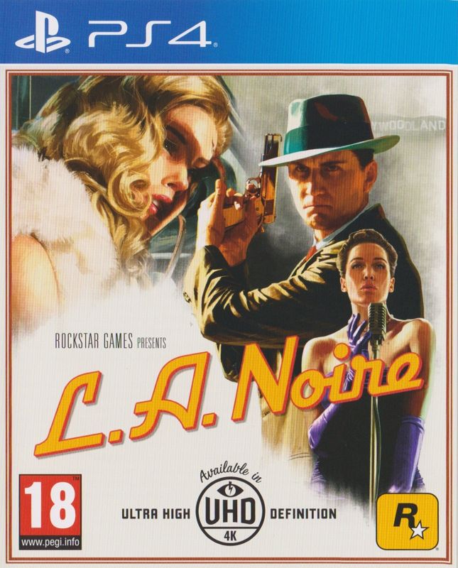 Front Cover for L.A. Noire: The Complete Edition (PlayStation 4)