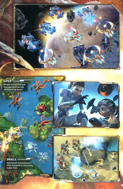 Inside Cover for StarCraft II: Heart of the Swarm (Macintosh and Windows): 2nd Right Flap
