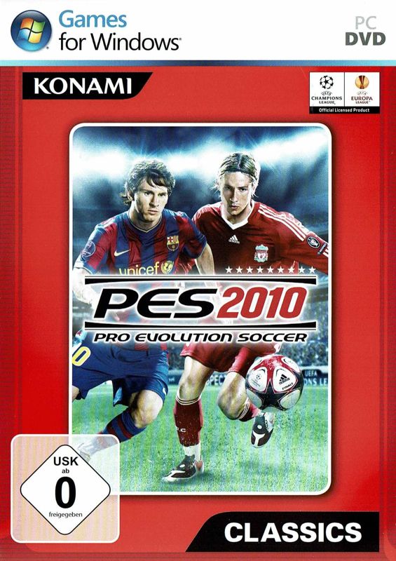 Front Cover for PES 2010: Pro Evolution Soccer (Windows) (Konami Classics release)