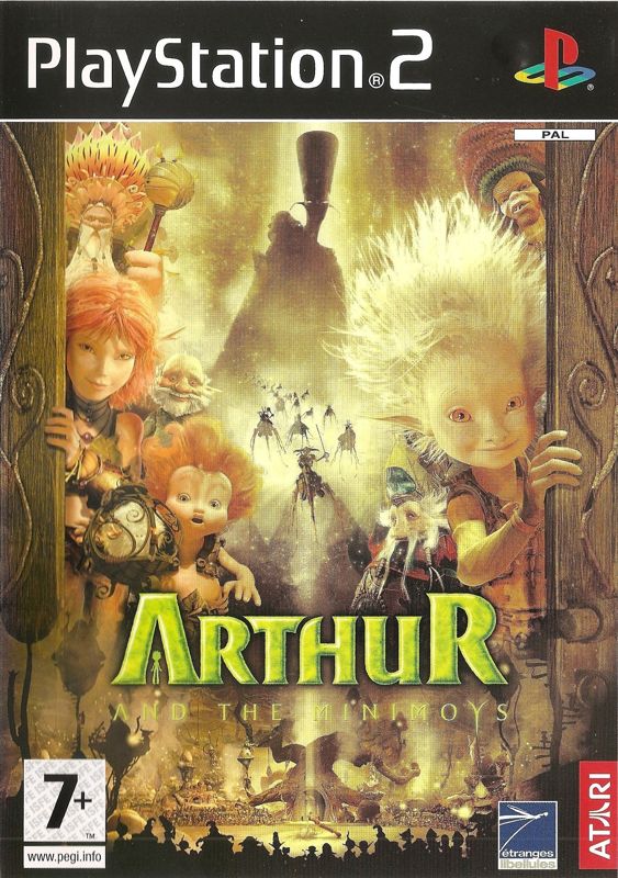 Front Cover for Arthur and the Invisibles: The Game (PlayStation 2)