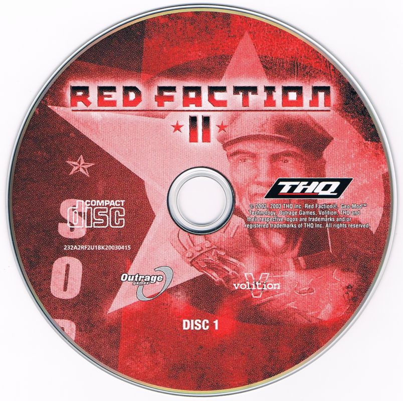 Media for Red Faction II (Windows): Disc 1/2