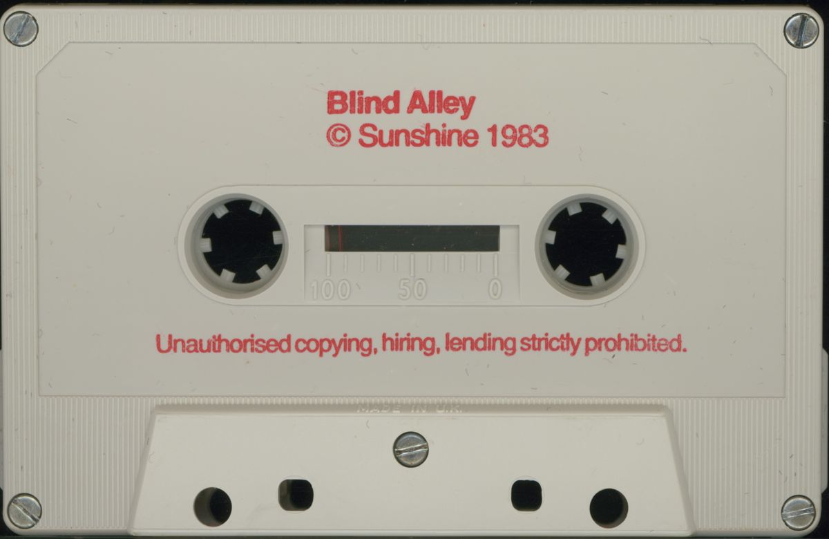 Media for Blind Alley (ZX Spectrum)