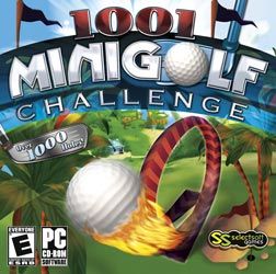 Front Cover for 1001 Minigolf Challenge (Windows): Selectsoft.com