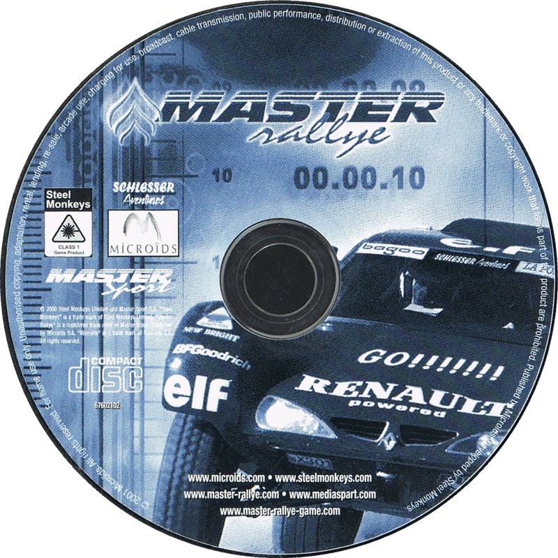 Media for Master Rallye (Windows)