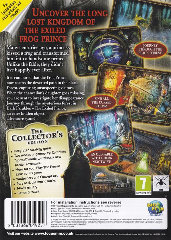 dark-parables-the-exiled-prince-collector-s-edition-cover-or-packaging-material-mobygames