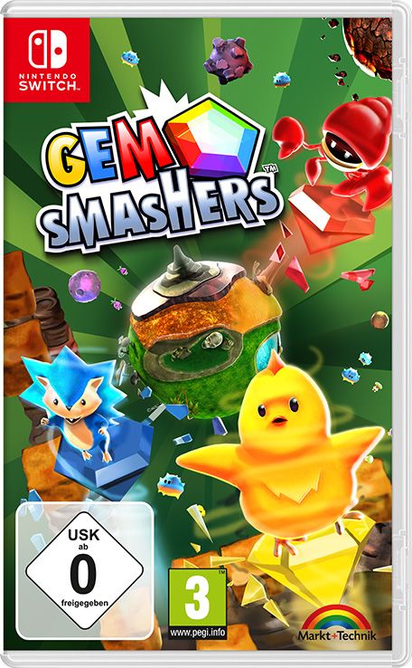 Front Cover for Gem Smashers (Nintendo Switch) (download release)
