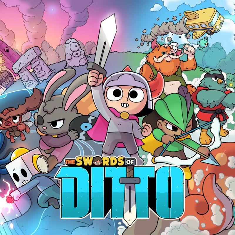 Front Cover for The Swords of Ditto (PlayStation 4) (download release)