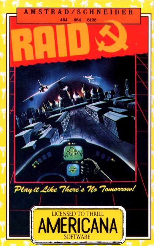 Front Cover for Raid over Moscow (Amstrad CPC) (Budget re-release)