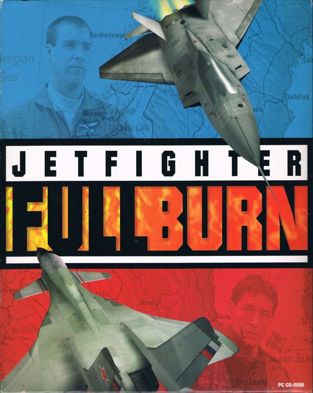 Front Cover for JetFighter: Full Burn (DOS)