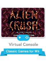 Front Cover for Alien Crush (Wii) (Virtual Console)